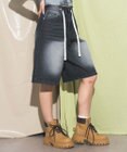 WEGO ブラストデニムハーフパンツ