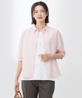 J.PRESS LADIES L 【洗える】BEZ 空羽ストライプ シャツ ブラウス