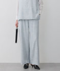 ICB ライトスラブツイード ワイドパンツ