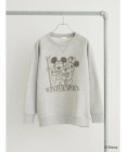 Green Parks Ｄｉｓｎｅｙ／裏起毛フロッキープリントスウェット