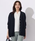 J.PRESS LADIES S 【WEB限定カラーあり・洗える】SILKY RAYON STRETCH カーディガン