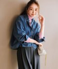 UNFILO 【UNFILO DENIM LIGHT】 クロップドシャツ