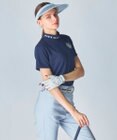 FILA GOLF／marie claire 【marie claire SPORT】半袖モックネックシャツ