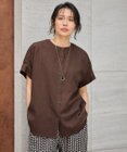 ANY フレンチリネンシャツブラウス