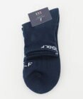 23区GOLF 【MEN】ロゴ ソックス
