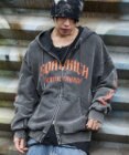 WEGO 【ユニセックス着用ITEM】ブリーチグラフィックZIPパーカー