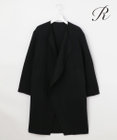 23区 S 【R(アール)】ウールリバー ノーカラー コート