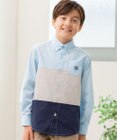 J.PRESS KIDS 【110-130cm】カラーブロック シャツ