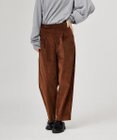 LENO CORDUROY TROUSERS　コーデュロイタックパンツ