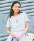TOCCA 【洗える】TOCCA LOGO TEE Tシャツ