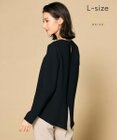 BEIGE， 【L-size・定番】SHELBY / ロングスリーブブラウス