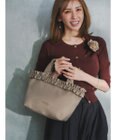 TOCCA 【ショルダー取り外し可能】FRILL GARLAND NYLONTOTE  トートバッグ