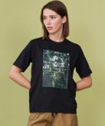 JOSEPH ABBOUD MOUNTAIN 【吸水速乾/消臭性】デオドライ天竺 フォトプリント Ｔシャツ