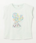 組曲 KIDS 【150-160㎝】【UVケア】グリーンバンド Tシャツ