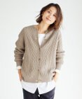 J.PRESS LADIES 【洗える】EIGER CORD カーディガン