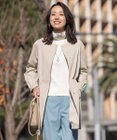 J.PRESS LADIES 【洗える】ソロテックス ドライツイル ノーカラー コート