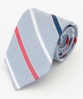 J.PRESS MEN 【JAPAN CRAFT】ダブルストライプ ネクタイ