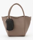 LA BAGAGERIE 【maison vert】 【軽量・ミニポーチ付き】２WAYトート