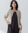 23区 L 【Oggi6月号掲載】ピュアリネンハイゲージ カーディガン