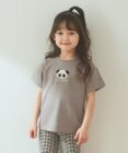 ANY KIDS オーガビッツアニマルサガラ刺繍Ｔシャツ