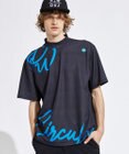 PW CIRCULUS 【吸水速乾 / 伸縮性抜群】【MEN】筆記体ロゴ COOLベンチレーションモック T