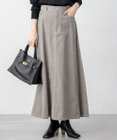 23区 【Oggi11月号掲載/洗える】コットン コーデュロイ スカート