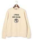 J.PRESS MEN 【WEB・一部店舗限定】フロントプリントスウェット