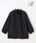 23区 【R(アール)】ポリエステルシルクタフタ ボウタイ ブラウス