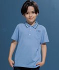 J.PRESS KIDS 【140-170cm】ダブルライン カラー 半袖ポロシャツ