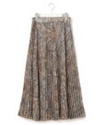 J.PRESS YORK STREET 【WOMEN】エアリープリーツ デザインスカート
