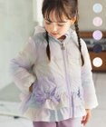 ANY KIDS 【洗濯機OK】中綿リボンコート