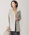 J.PRESS LADIES ショートビーバー スタンドカラー コート