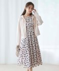 TOCCA 【再入荷！sweet掲載】【消臭】POLKA RAIN ドット柄ドレス