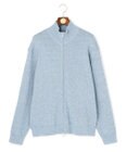 J.PRESS MEN 【KING SIZE】ギマコットンフルジップ カーディガン