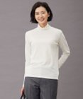 J.PRESS LADIES ウールジャージー  タートルネック カットソー