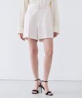 BEIGE， 【CLASSY. 4月号掲載】CRINUM / リネンショートパンツ