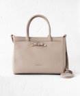TOCCA 【WEB限定】PRIMULA PETAL LEATHERTOTE トートバッグ