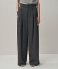 ATON WOOL TROPICAL | ワイドイージーパンツ