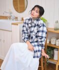 WEGO 【2025年秋冬新作/SMLサイズ展開/ユニセックス着用ITEM】オンブレチェックネルシャツ（LS）