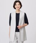 J.PRESS LADIES L 【セットアップ対応・洗える・UV加工・吸水速乾】OXIJEWELストレッチ ジレ
