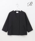 23区 L 【R(アール)】2WAYダブルクロス ノーカラージャケット