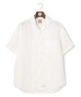 J.PRESS MEN オープンカラーリネンパッチシャツ
