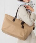 J.PRESS LADIES 【WEB限定・A4サイズ収納可】 ナイロントラベル トート バッグ