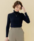 自由区 L 【WEB限定/セット着用可】セミウーステッド タートルネック