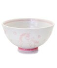 Mother garden マザーガーデン ユニコーン くっつきにくい ご飯茶碗 中盛 ピンク