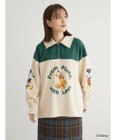 Green Parks Ｄｉｓｎｅｙ／裏毛ハーフＺＩＰスウェット