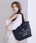 Maison de FLEUR ブランドロゴフリルハンドルトートMバッグ