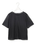ICB L 【洗える】ハイゲージチュールコンビ カットソー