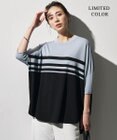 【WEB限定カラーあり】VIS/NYハイゲージ プルオーバーニット