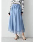 YECCA VECCA ラメチュールギャザースカート